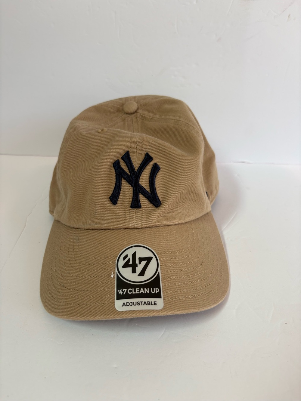 NWT '47 Brand NY Yankees Beige Baseball Cap - Picture 3 of 11